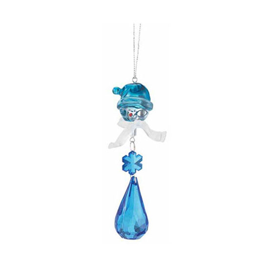 Décoration en cristal bleu Image