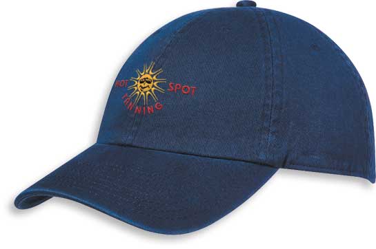 Casquettes en sergé de coton prélavé Image