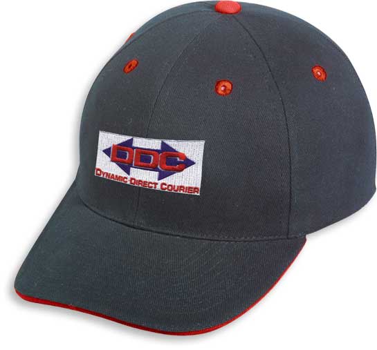 Casquette en sergé de coton brossé ave... Image