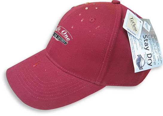 Casquette en toile de coton traitée au ... Image