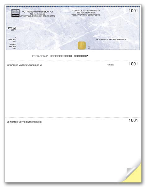 Chèque de sécurité de 11 Image
