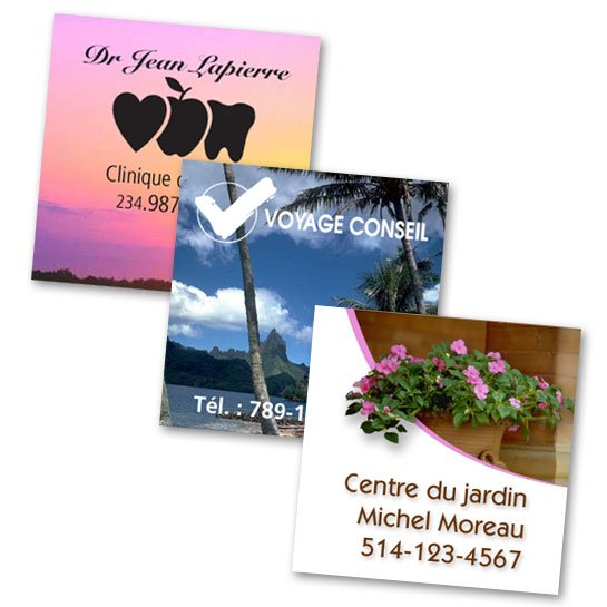 Cartes en couleur 4/0 Image
