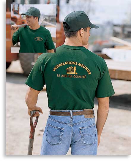 T-shirt sérigraphié en coton Image